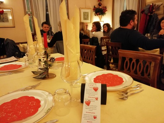 Il ristorante Foza Hotel Alpi di Foza