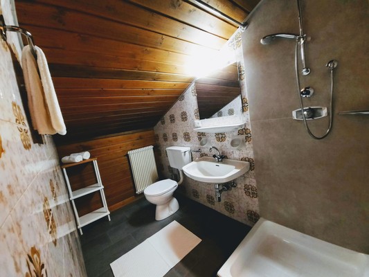 Foto del bagno Casa vacanze Oberschneider