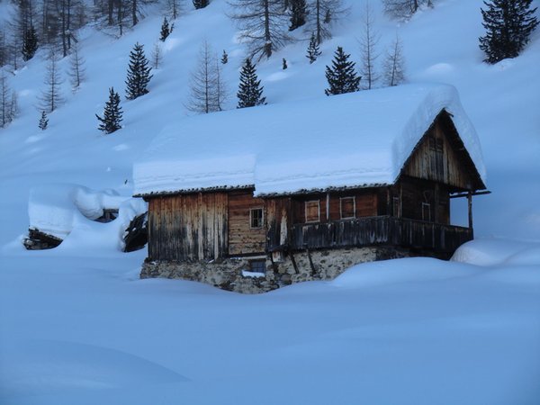 Foto esterno in inverno Müllerhof