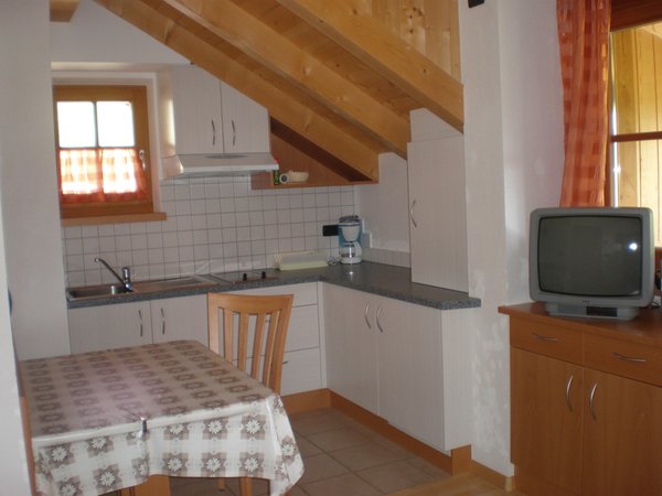 La zona giorno Appartamenti in agriturismo Müllerhof