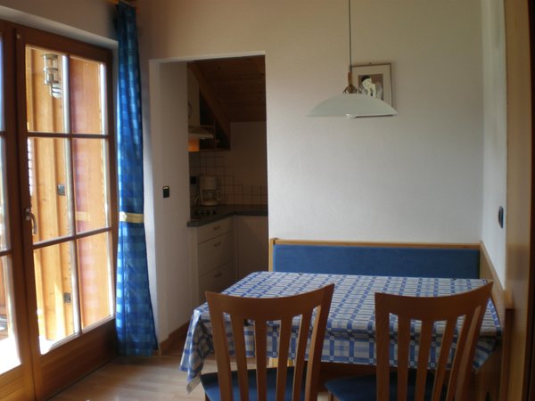 La zona giorno Appartamenti in agriturismo Müllerhof