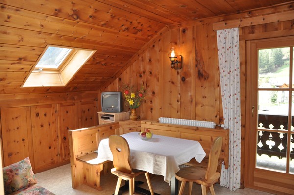 The living area Farmhouse apartments Riederhof