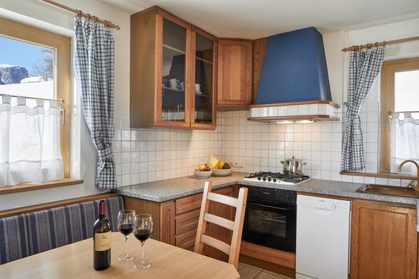 Foto della cucina Chalet Alta Badia