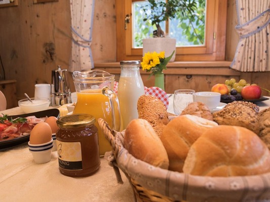 The breakfast Farmhouse apartments Innerkumpflhof