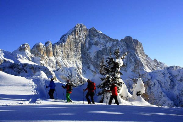 Foto invernale di presentazione Guida alpina Gianni Caronti