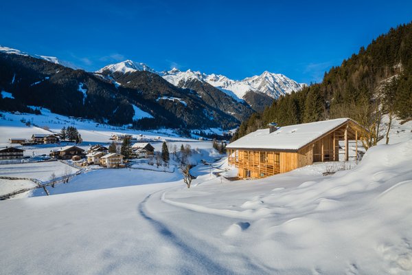 Foto esterno in inverno Nösslerhof