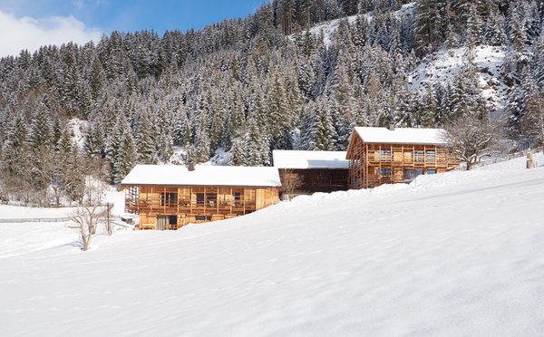 Foto esterno in inverno Nösslerhof