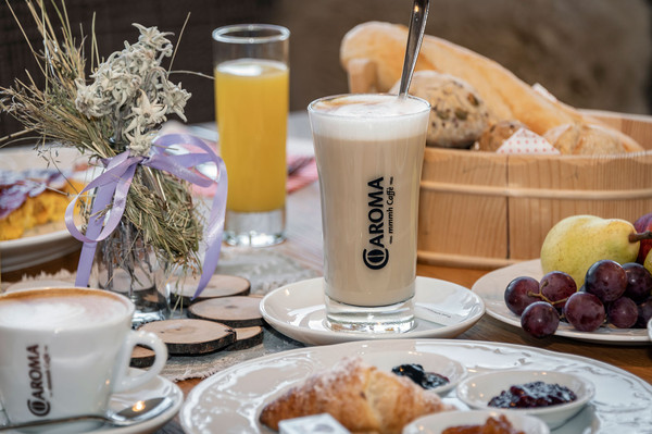 The breakfast Restaurant Naturhotel Runa