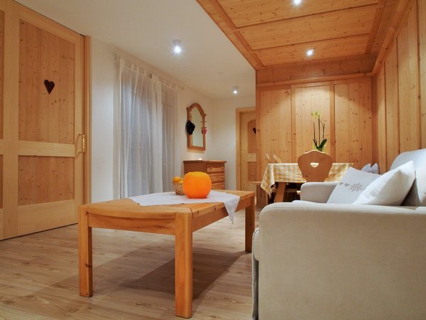 La zona giorno Appartamenti Haus Hellweger