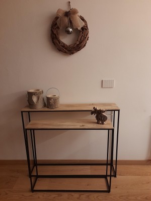 Der Wohnraum Ferienwohnung Casa Angiò
