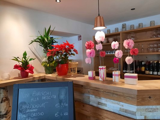 The restaurant San Vigilio / St. Vigil Bistrot Flower