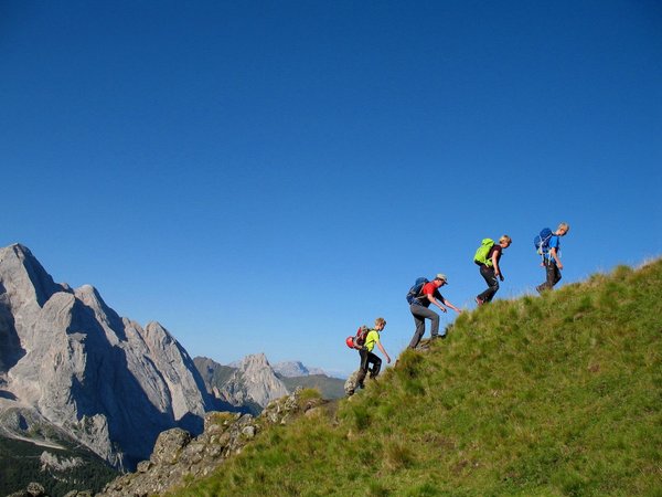 Foto estiva di presentazione Centro d'Alpinismo Catinaccio