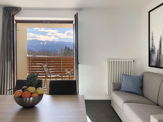 La zona giorno Residence Aurora