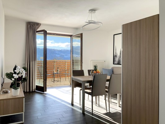 La zona giorno Residence Aurora