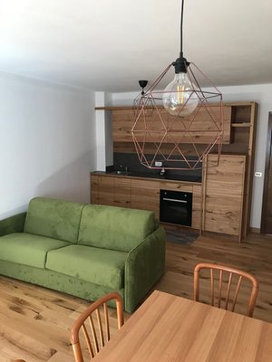 La zona giorno Appartamento Botton d'oro