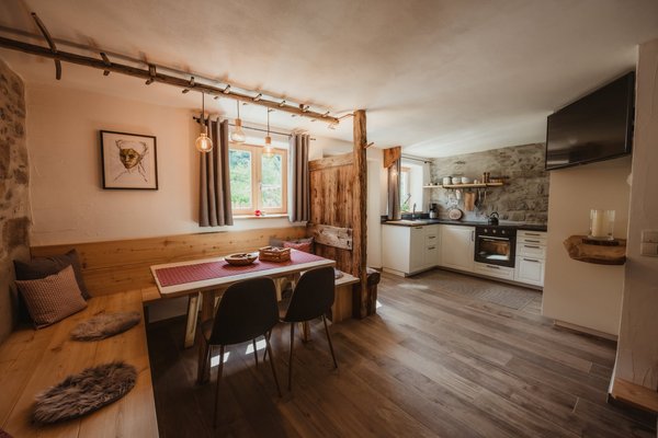 La zona giorno Appartamenti Chalet Passeier