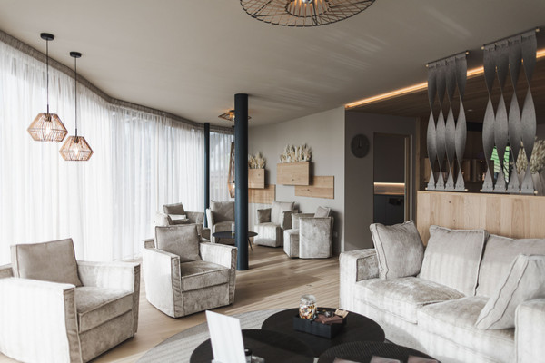 Die Gemeinschaftsräume Hotel Hubertus