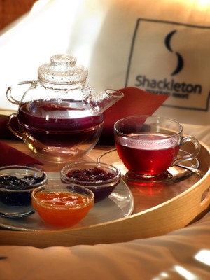 Das Frühstück Shackleton Chalet
