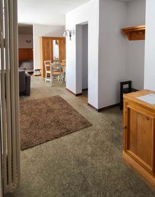 Der Wohnraum Shackleton Chalet