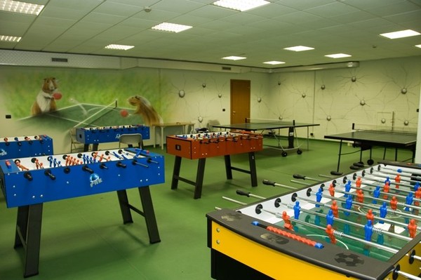 La sala giochi Hotel Villaggio Olimpico
