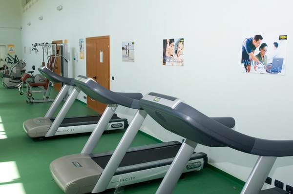 Foto della zona fitness Hotel Villaggio Olimpico