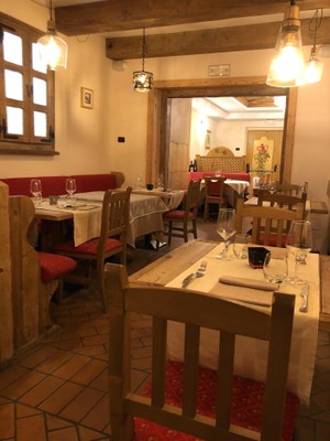 Il ristorante Claviere Bes & Spa
