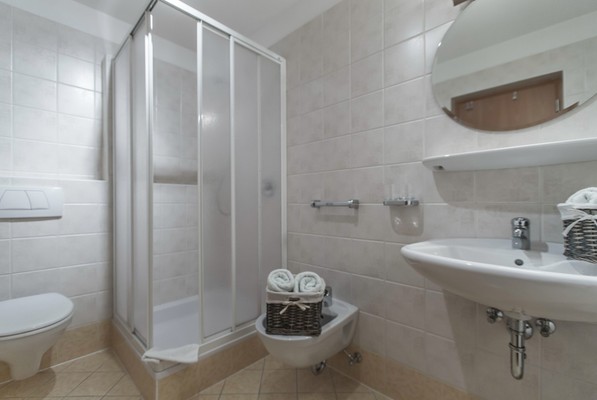 Photo of the bathroom Farmhouse apartments Häuslerhof