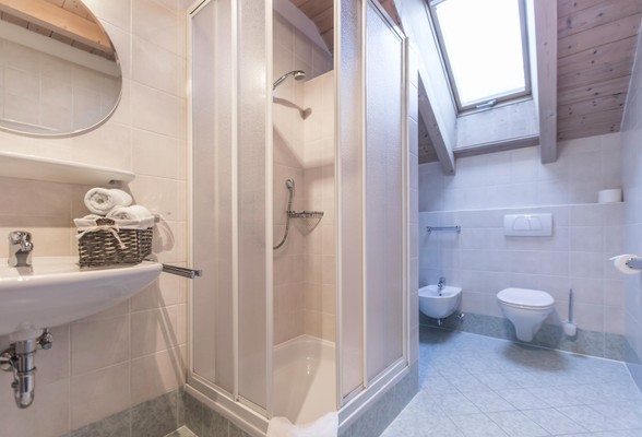 Photo of the bathroom Farmhouse apartments Häuslerhof