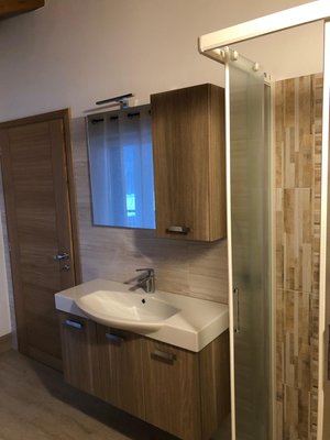 Foto vom Bad Ferienwohnung Angeli Dolomiti House