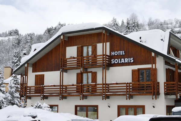 Foto invernale di presentazione Hotel Solaris