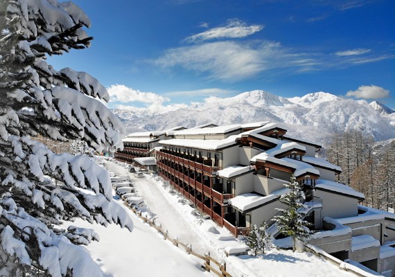 Foto esterno Hotel Sansicario Majestic