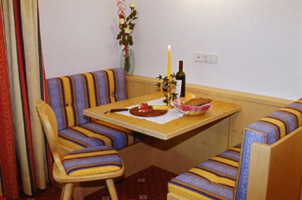 The living area Apartments in hotel Jägerhof