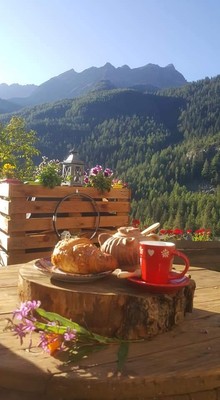 La colazione B&B + Appartamenti Villino Oberto