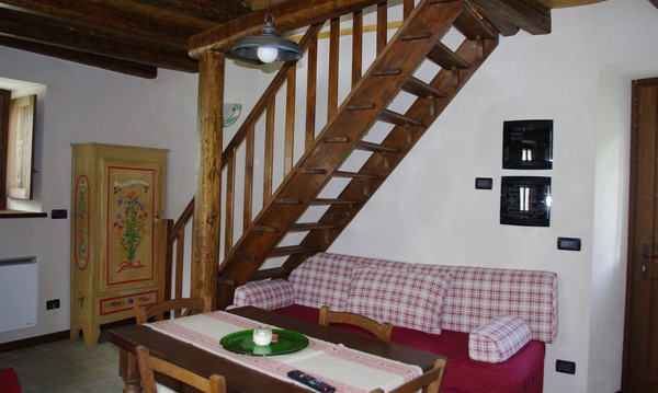 The living area Farmhouse apartments Ospitalità S.Grato
