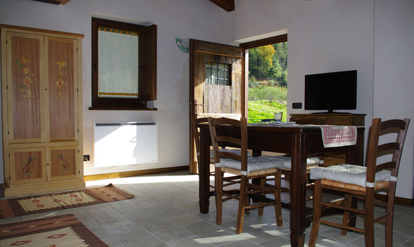 The living area Farmhouse apartments Ospitalità S.Grato