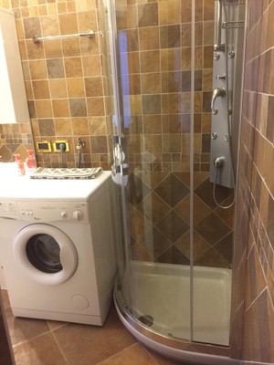 Foto del bagno Appartamento Residence Dolomiti