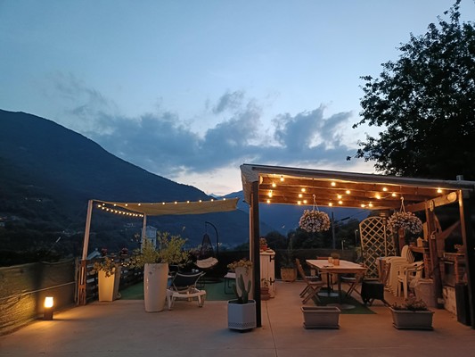 Foto der Terrasse