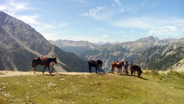 Bardonecchia typische Aufnahme des Gebiets