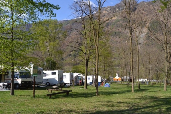 Photo exteriors Equipped camper area Nusiglie