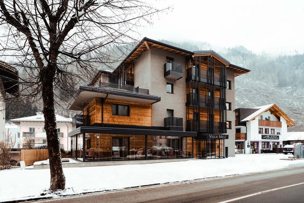 Foto invernale di presentazione Hotel Villa Melì