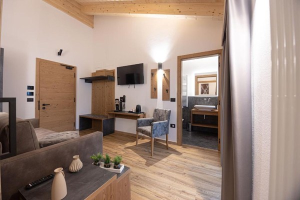 La zona giorno Hotel Villa Melì