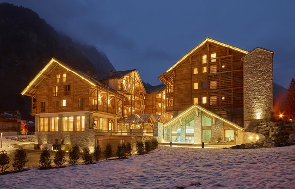Foto invernale di presentazione Hotel Alagna Mountain Resort & SPA