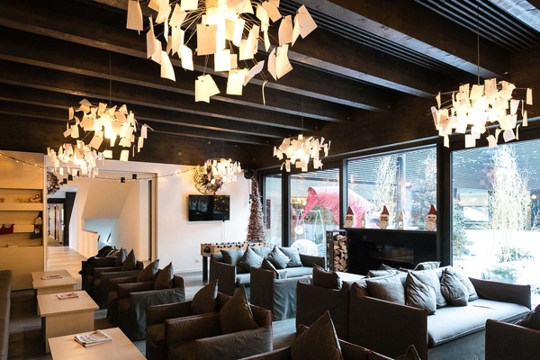 The restaurant Riva Valdobbia (Valsesia Monterosa) Mirtillo Rosso Family Hotel