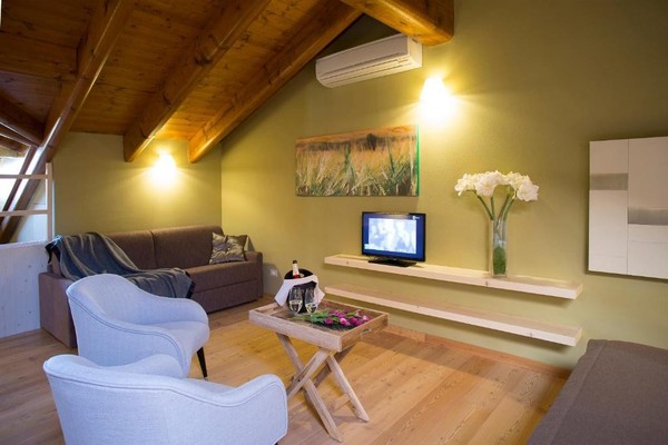 The living room Farmhouse Hotel La Burla