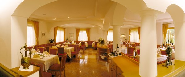 The restaurant Valdaora di Sopra / Oberolang Markushof