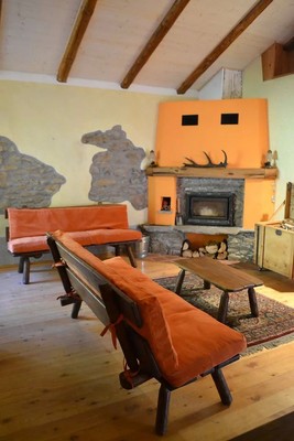 The living area BBB Bed and Breakfast Bagneri