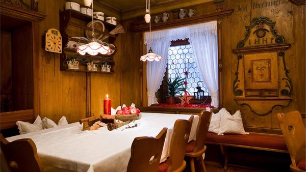 Il ristorante Valdaora di Sopra Messnerwirt