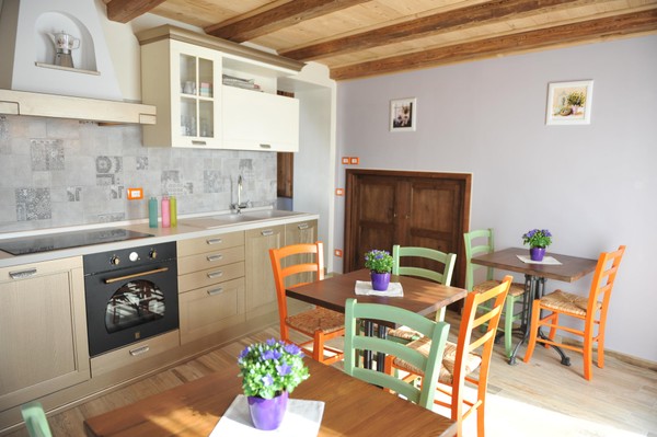 The living area Guest house Il Belvedere