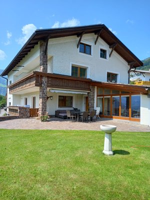Foto esterno in estate Haus Waldner