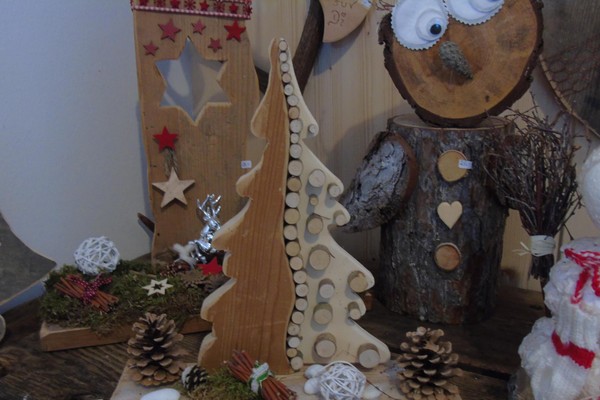 Foto einiger Details Laden des Hofes Engethalerhof